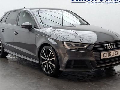 Grey Used 2019 Audi A3 Sportback Black Edition Hatchback | £15,450 (Fair price)