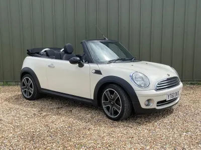 Used Mini Cooper Cabriolet 2010 White Cabriolet