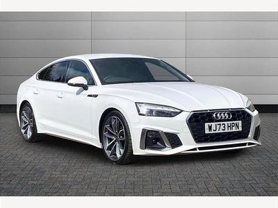 Used Audi A5 Sportback S-Line 163 HP (119 kW) 2023 White Hatchback