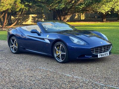 Used Ferrari California 490 HP (360 kW) 2014 Blue Cabriolet