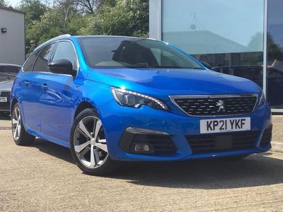 used Peugeot 308 SW 1.2 PURETECH GT EAT EURO 6 (S/S) 5DR PETROL FROM 2021 FROM KETTERING (NN16 9QQ) | SPOTICAR