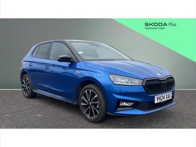 Used Skoda Fabia Monte Carlo 116 HP (85 kW) 2024 Blue Hatchback
