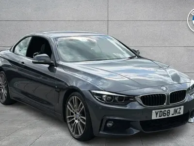 Used BMW 420 M Sport 181 HP (133 kW) 2018 Grey Cabriolet
