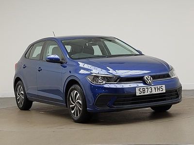 Begagnad VW Polo Life 80 HK (58 kW) 2024 Blå Halvkombi