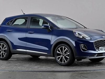 Blue Used 2022 Ford Puma Titanium Hatchback | £14,698 (Good price)