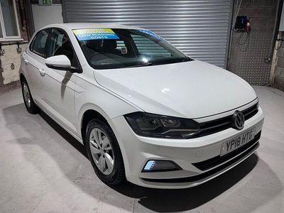 Used VW Polo SE 95 HP (69 kW) 2018 White Hatchback