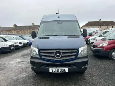 Used Mercedes Sprinter 2018 Blue Van