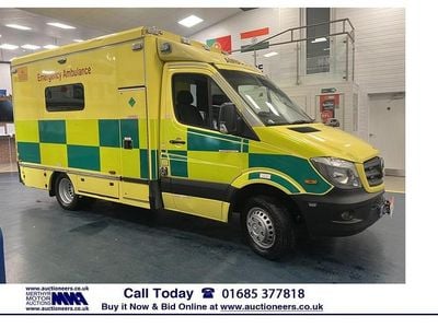 Yellow Used 2015 Mercedes Sprinter Van | £3,680