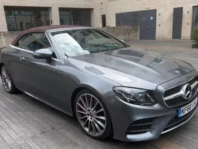 Used Mercedes E300 AMG Line Premium Plus 245 HP (180 kW) 2019 Grey Cabriolet