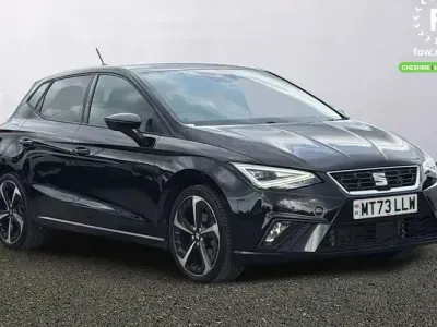 Usado Seat Ibiza FR Sport 110 HP (80 kW) 2023 Preto Citadino