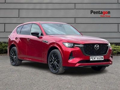Red Used 2025 Mazda CX-60 Homura-Line SUV | £38,100 (Expensive)