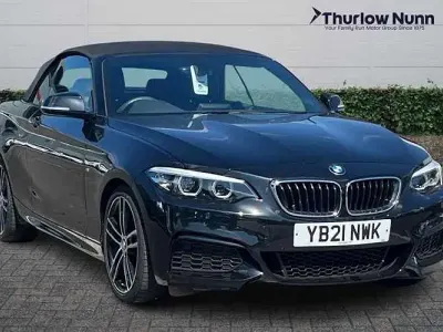 Used BMW 218 M Sport 136 HP (100 kW) 2021 Black Cabriolet