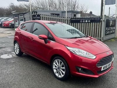 Used Ford Fiesta Titanium 2016 Red Hatchback