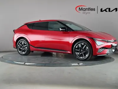 Begagnad Kia EV6 GT-Line 167 kW (228 HK) 2025 Röd SUV