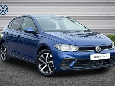 New VW Polo Match 95 HP (69 kW) 2026 Blue Hatchback