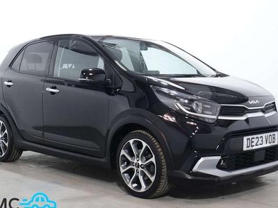 Begagnad Kia Picanto X-Line 67 HK (49 kW) 2023 Svart Halvkombi