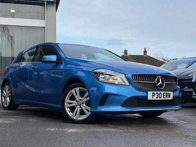 Used Mercedes A180 109 HP (80 kW) 2016 Blue Hatchback