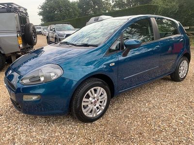 Blue Used 2012 Fiat Punto Easy Hatchback | £3,995 (A bit pricey)