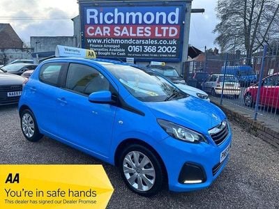 Used Peugeot 108 Active 68 HP (50 kW) 2015 Blue Hatchback
