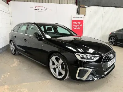 Usado Audi A4 S-Line 190 CV (139 kW) 2019 Negro Familiar