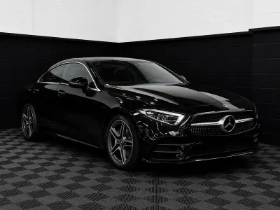 Used Mercedes CLS450 AMG line 389 HP (286 kW) 2019 Black Coupe