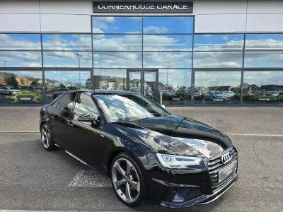 Used Audi A4 Black Edition 150 HP (110 kW) 2019 Black Sedan