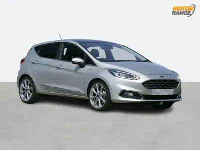 Used Ford Fiesta Vignale 125 HP (91 kW) 2019 Red Hatchback