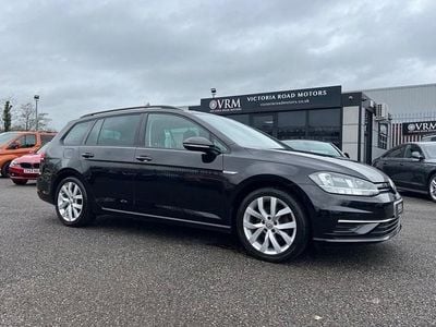Used VW Golf VII SE 130 HP (95 kW) 2018 Black Estate
