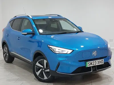 Used MG ZS Trophy 114 kW (156 HP) 2023 Blue SUV