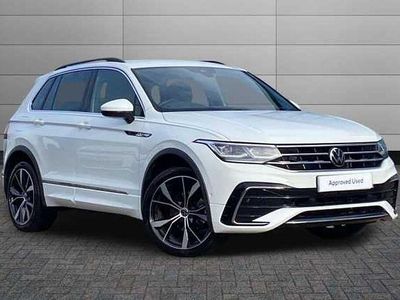 White Used 2023 VW Tiguan R-line SUV | £28,095 (Fair price)