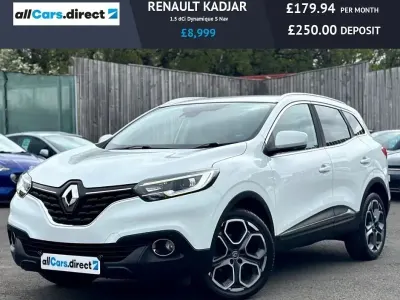 Usado Renault Kadjar Dynamique 2017 Blanco SUV