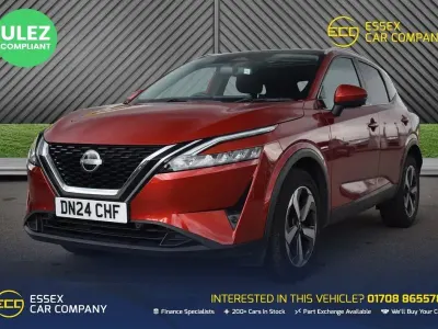 Used Nissan Qashqai N-Connecta 158 HP (116 kW) 2024 Red SUV