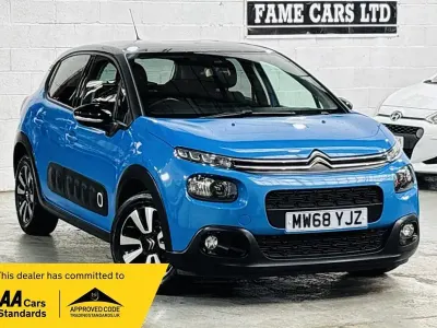 Used Citroën C3 Flair 110 HP (80 kW) 2019 Blue Hatchback