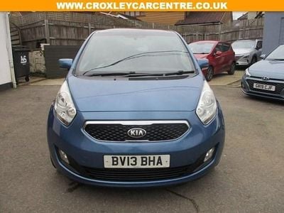 Used Kia Venga 123 HP (90 kW) 2013 Blue Hatchback