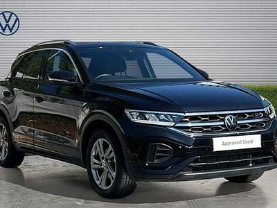 Begagnad VW T-Roc R-line 150 HK (110 kW) 2025 Svart SUV