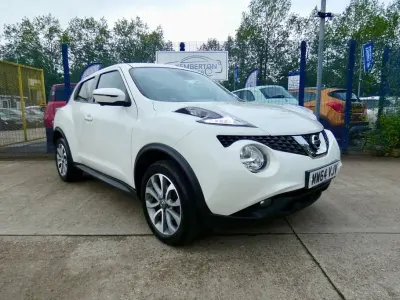 Used Nissan Juke S 110 HP (80 kW) 2014 White SUV