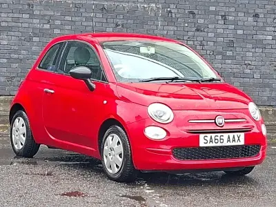 Used Fiat 500 Pop 69 HP (50 kW) 2016 Red Hatchback