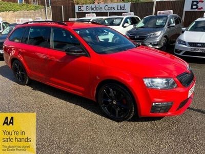 used Skoda Octavia 2.0 VRS TDI 4X4 DSG AUTO ESTATE 5d 181 BHP FSH () - HALF LEATHER - 4WD