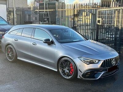 Grey Used 2021 Mercedes CLA45 AMG Shooting Brake AMG Estate | £43,950