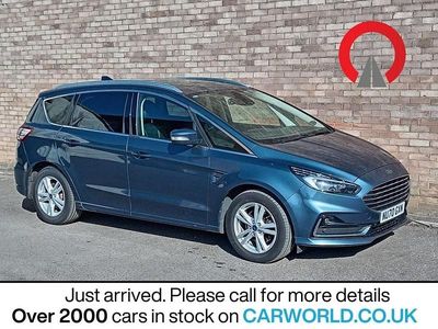 Used Ford S-MAX Titanium 150 HP (110 kW) 2020 Blue MPV