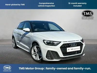 Used Audi A1 Sportback S-Line 2022 White Hatchback