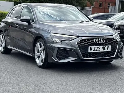 Used Audi A3 Sportback S-Line 110 HP (80 kW) 2023 Grey Hatchback