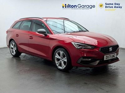 Used Seat Leon FR 150 HP (110 kW) 2021 Red Estate
