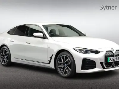 Used BMW i4 M Sport 250 kW (340 HP) 2022 White Sedan