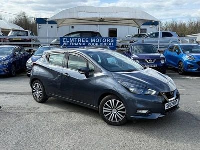 Used Nissan Micra Acenta 92 HP (67 kW) 2022 Grey Hatchback