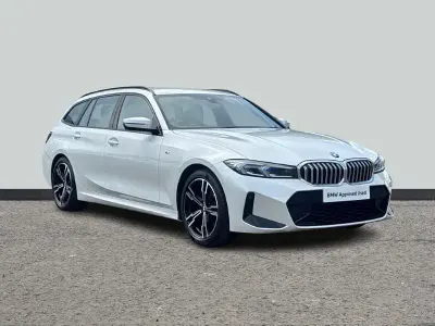 Used BMW 320 M Sport 184 HP (135 kW) 2022 White Estate