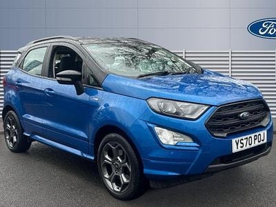 Blue Used 2020 Ford Ecosport ST-Line SUV | £10,712 (Fair price)