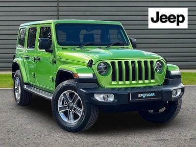Used Jeep Wrangler Sahara 270 HP (198 kW) 2019 Green SUV