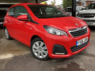 Used Peugeot 108 Active 2016 Red Hatchback