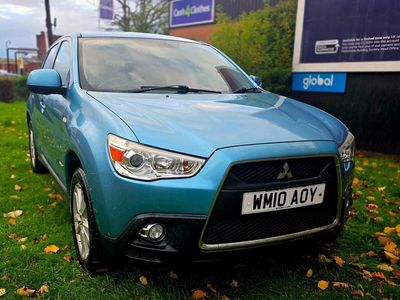 Blue Used 2010 Mitsubishi ASX SUV | £2,495 (Expensive)